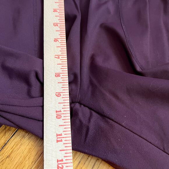 Zyia Pants Womens Small Unwind Jogger Maroin Pockets ** - Picture 9 of 11